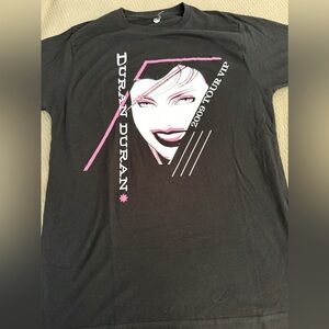 NWOT Duran Duran fan club VIP tour tee shirt new wave Nagel 80’s retro RARE 👀 ⭐️